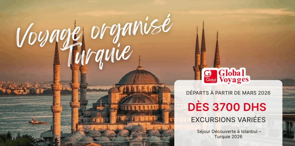 Voyage organisé Turquie 2026